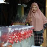 ブンガ・ラワ・ブロン市場（Pasar Bunga Rawa Belong）